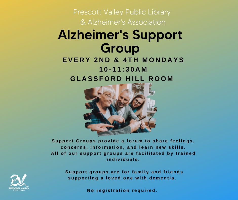 Alzheimer's Association Support Group, November 13th, 2023 Yavapai
